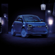 Fiat 500e Kartell front